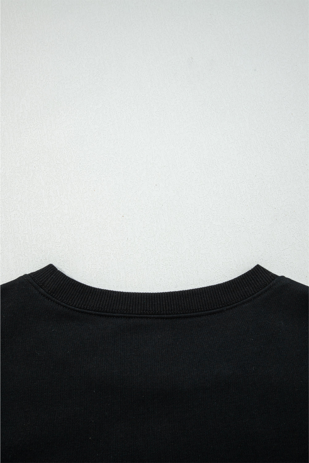 Baseball Bow Graphic Striped Sleeve Baggy Sweatshirt