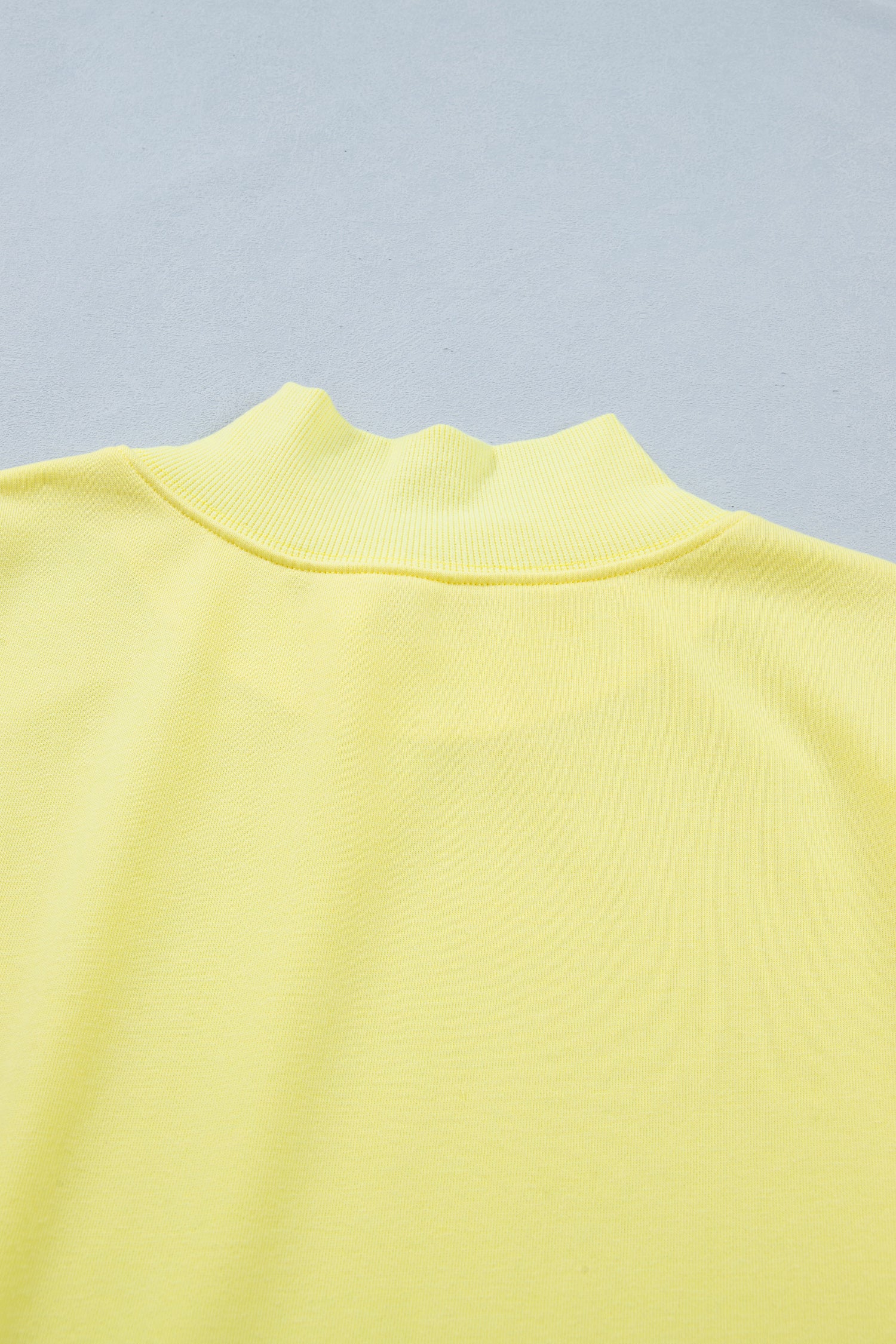 Orange Solid Color High Neck Cap Sleeve Loose Top