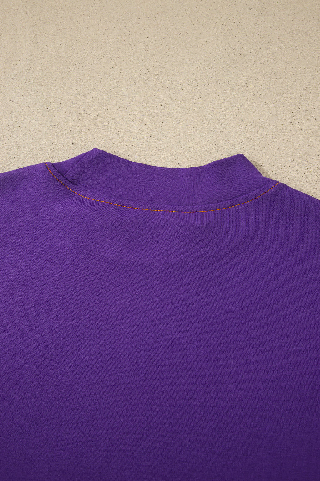 Racing Red Reversible Contrast-Stitched T-Shirt