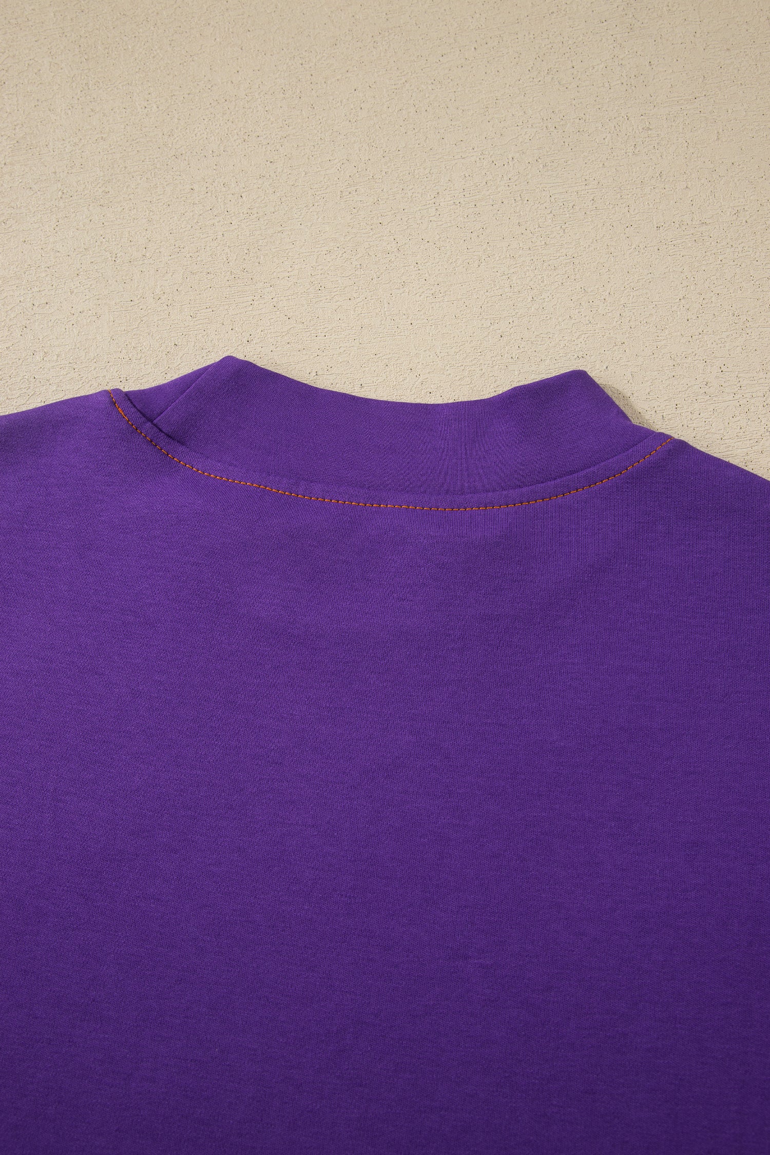 Racing Red Reversible Contrast-Stitched T-Shirt