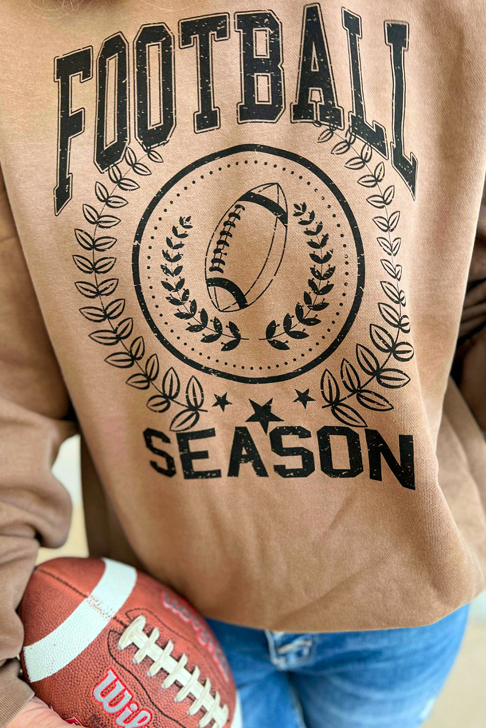FOOTBALL SEASON Graphic Game Day Sweatshirt