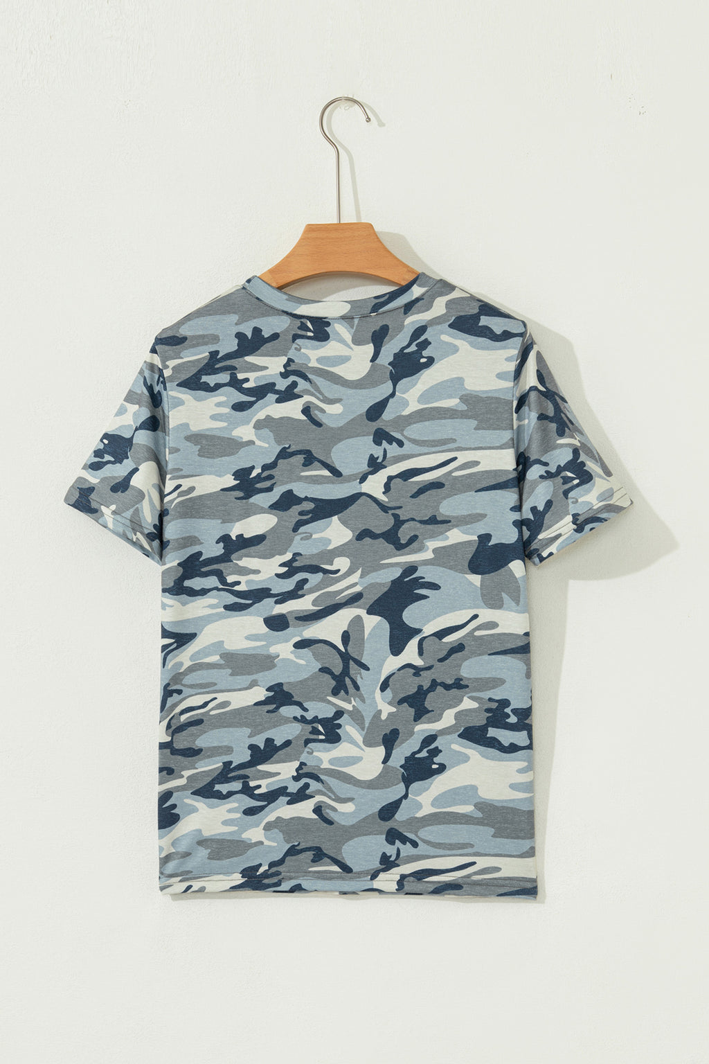 Camouflage KENTUCKY Crew Neck Summer Top