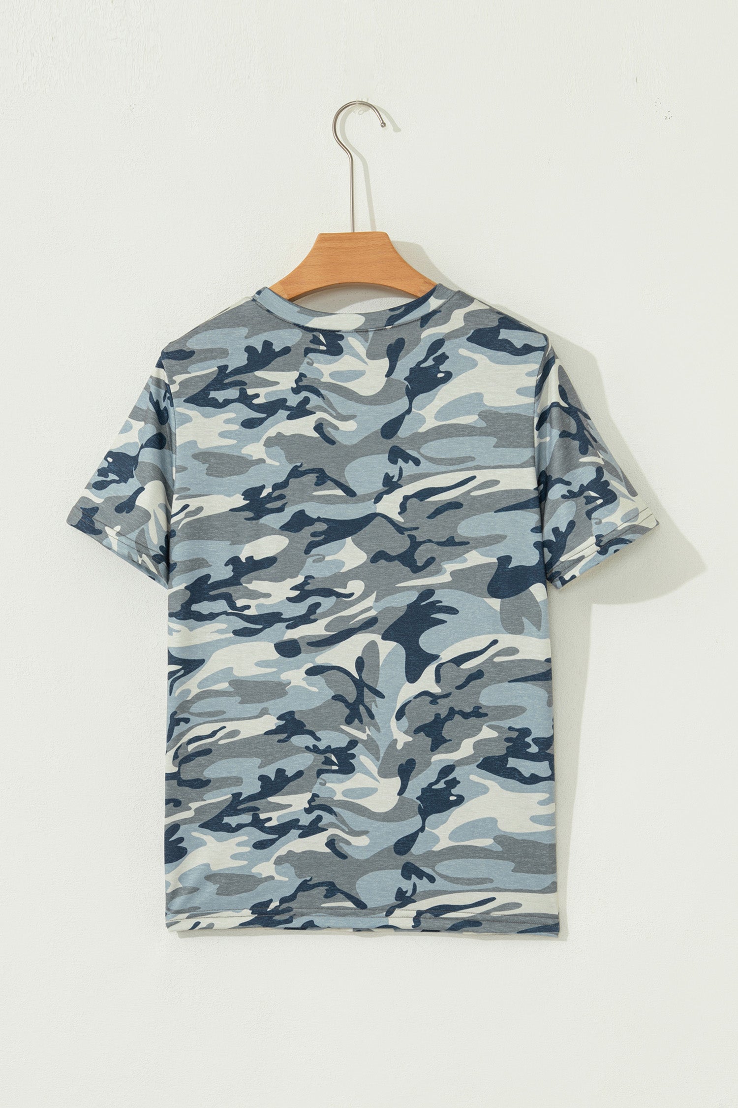 Camouflage KENTUCKY Crew Neck Summer Top