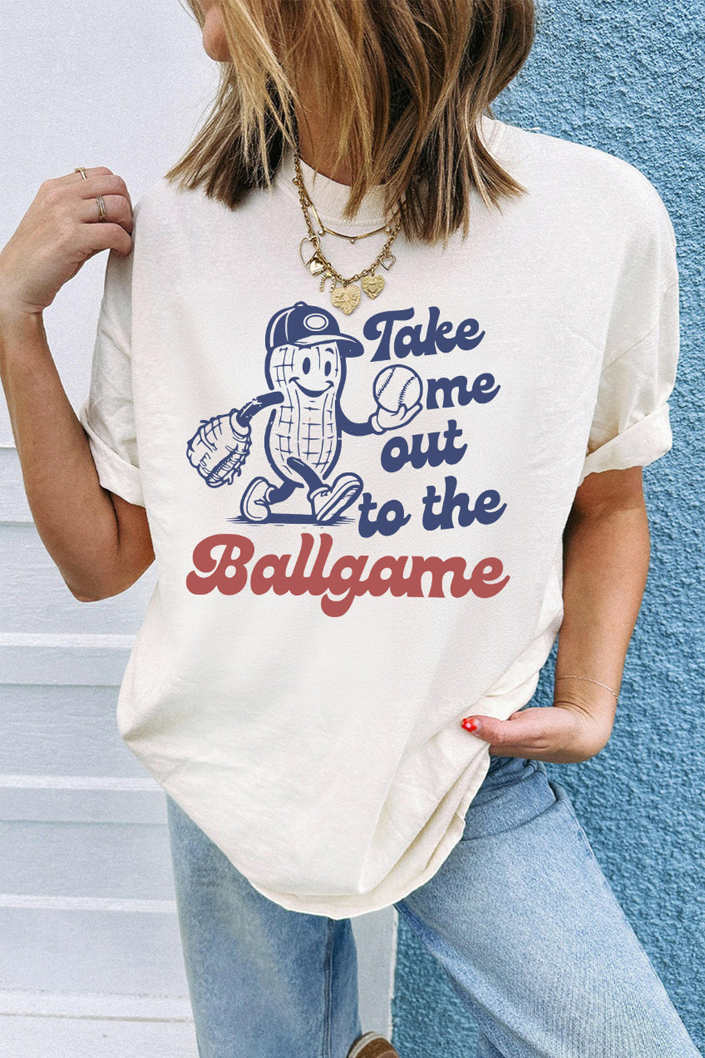 Take me out to the Ballgame Casual Tee