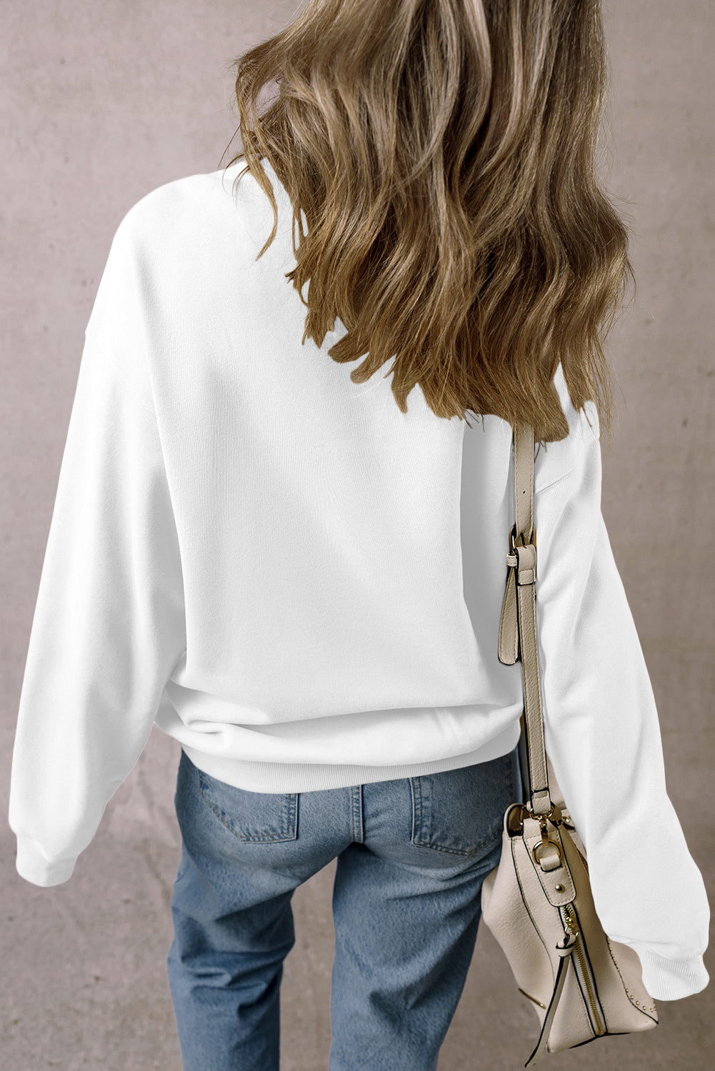 Game Day Football Pattern Pullover Sweatshirt