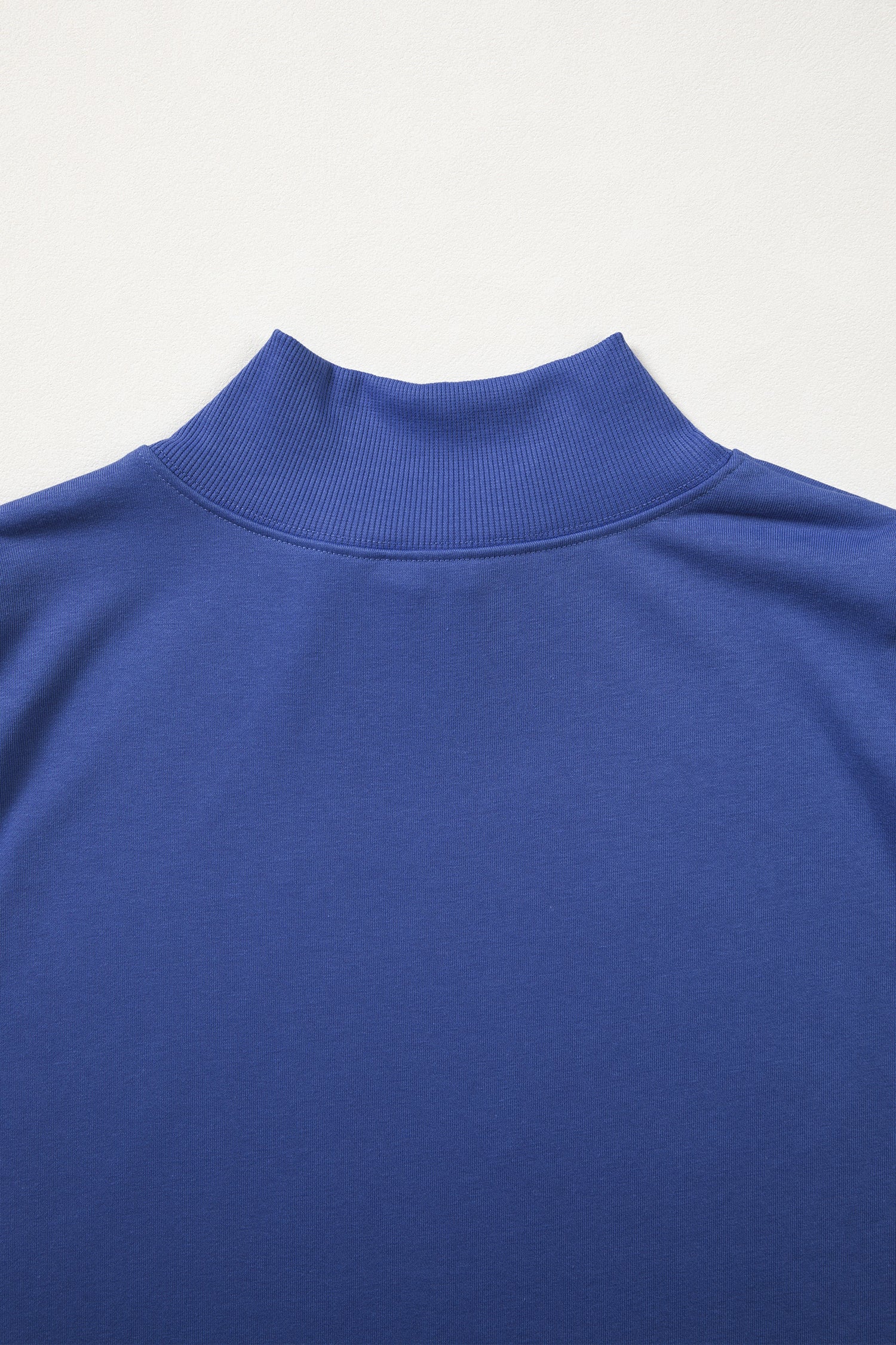 Orange Solid Color High Neck Cap Sleeve Loose Top