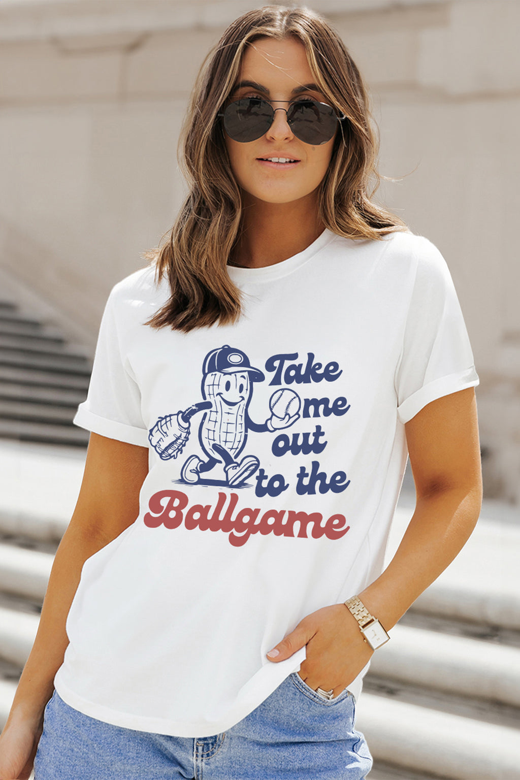 Take me out to the Ballgame Casual Tee