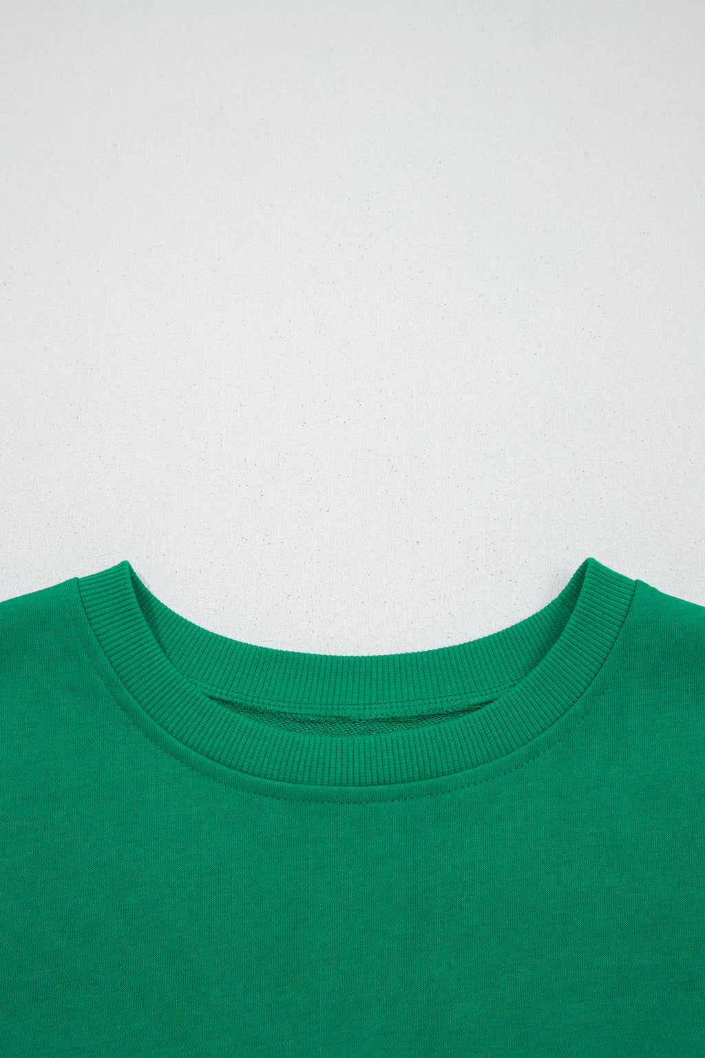 Green Stripe Mixed Print Crew Neck Cap Sleeve T Shirt