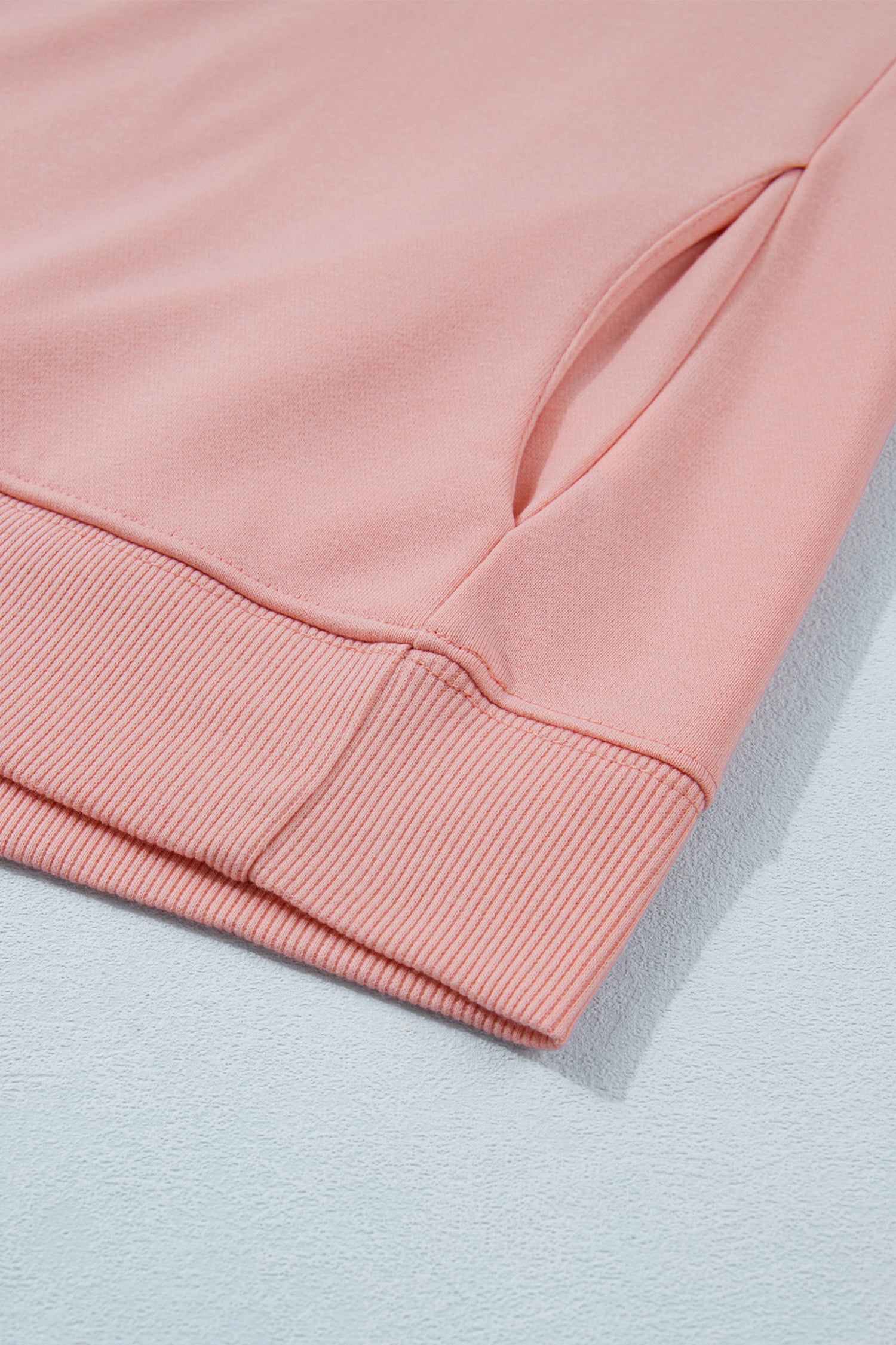 Orange Solid Color High Neck Cap Sleeve Loose Top