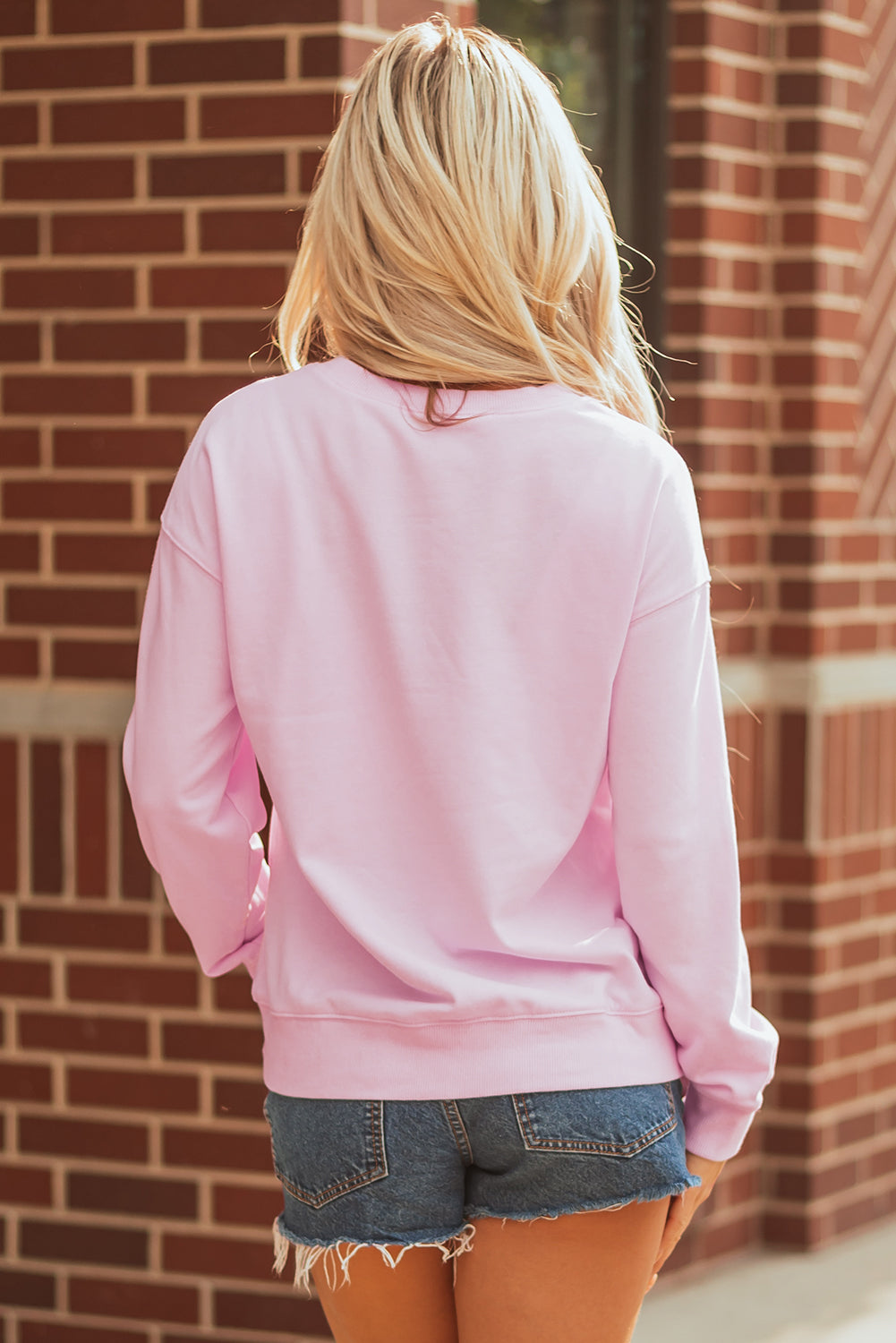 Pink GAME DAY Football Casual Sweatshirt