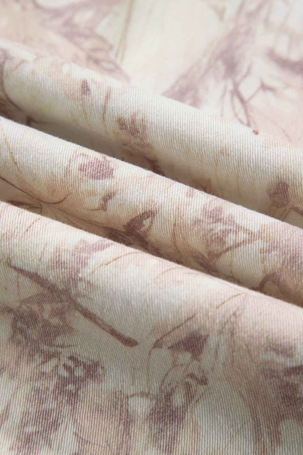 Khaki Woodland Camo Tummy Control Denim Wide Leg Jeans
